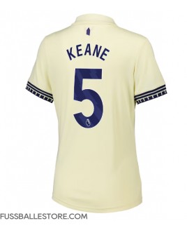 Günstige Everton Michael Keane #5 Auswärtstrikot Damen 2025-26 Kurzarm
